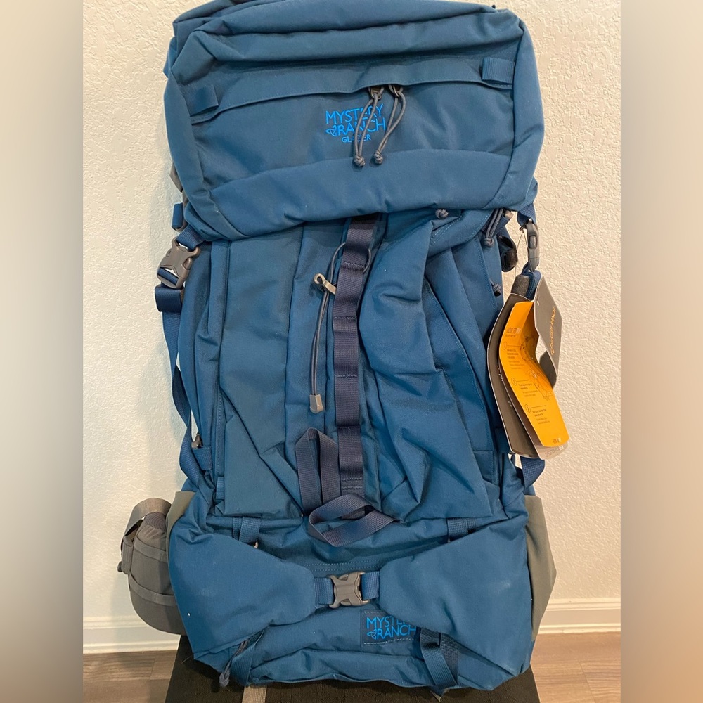 Mystery Ranch Glacier Backpack - Signature Design for Extended Trips, Del Mar, M